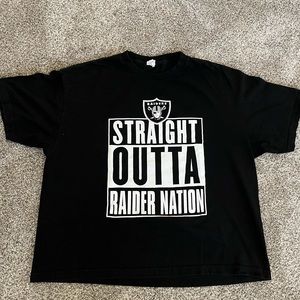Straight Outta Raider Nation t-shirt